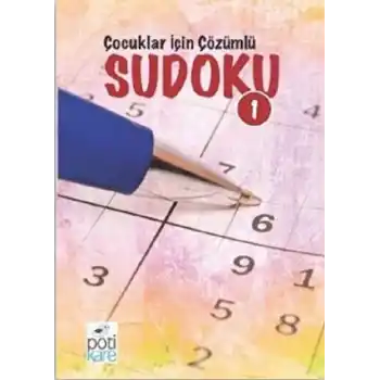 Çocuklar İçin Çözümlü Sudoku 1