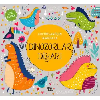 Çocuklar İçin Mandala - Dinozorlar Diyarı