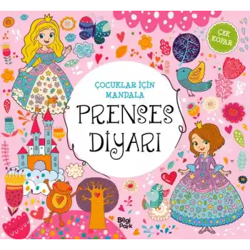 Çocuklar İçin Mandala - Prenses Diyarı