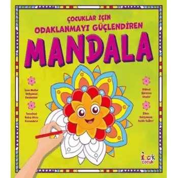 Çocuklar İçin Odaklanmayı Güçlendiren Mandala