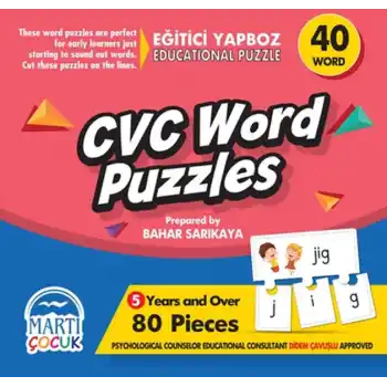 Cvc Word Puzzles - Eğitici Yapboz