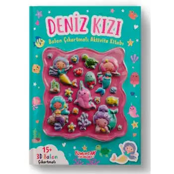 Deniz Kızı Balon Çıkartmalı Aktivite Kitabı