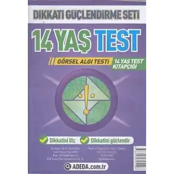 Dikkati Güçlendirme Seti 14 Yaş Test