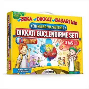 Dikkati Güçlendirme Seti  2. Sınıf – 8 yaş- Neuro-Via