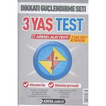 Dikkati Güçlendirme Seti 3 Yaş Test