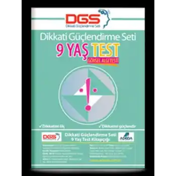 Dikkati Güçlendirme Seti 9 Yaş Test