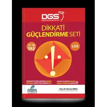 Dikkati Güçlendirme Seti Lise 15-18 Yaş