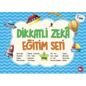 Dikkatli Zeka Eğitim Seti 2. Kitap 3