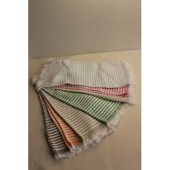 Durul 30X30 Buldan Otantik Saçaklı Peçete 7Li