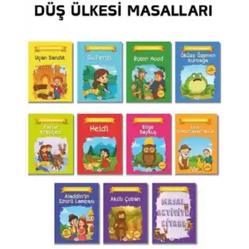 Düş Ülkesi Masalları Seti (10 Kitap +1 Aktivite Takım)