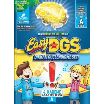 EASY Dikkati Güçlendirme Seti 6-9 yaş A Kitapçığı