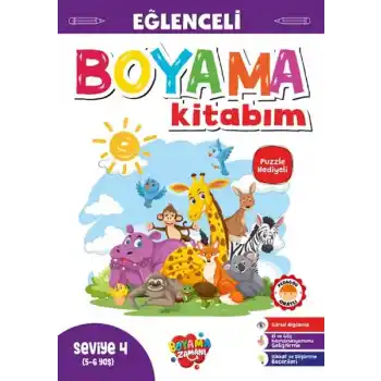 Eğlenceli Boyama – Seviye 4 (5-6 Yaş)