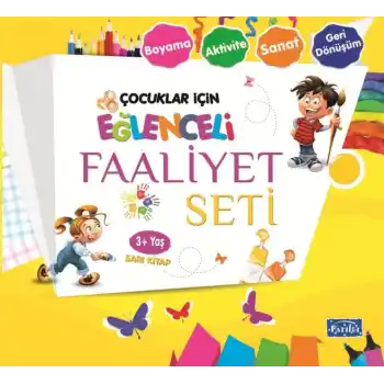 Eğlenceli Faaliyet Seti - Sarı Kitap - 3+ Yaş