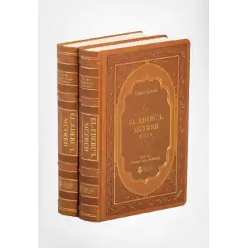 El-Edebül Müfred (2 Cilt, Termo Deri)