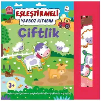 Eşleştirmeli Yap-Boz Kitabım: Çiftlik