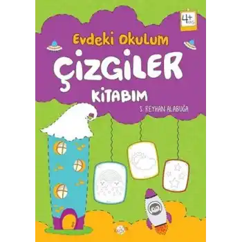 Evdeki Okulum Çizgiler Kitabım 4+Yaş