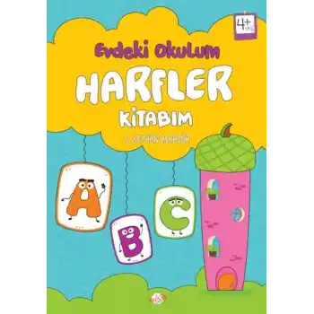 Evdeki Okulum Harfler Kitabım 4+Yaş