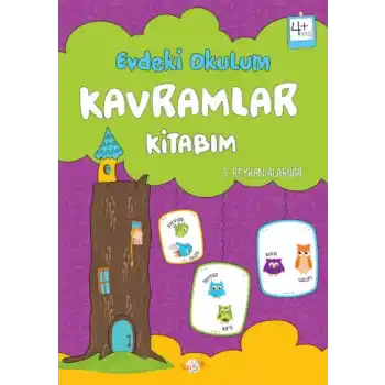 Evdeki Okulum Kavramlar Kitabım 4+Yaş