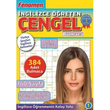 Fenomen İngilizce Öğreten Çengel Bulmaca Orta Seviye-1