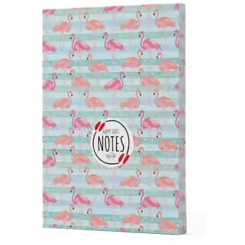 Flamingo 1 - Yan Baskılı Çizgili Defter