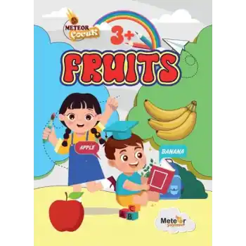 Fruıts (Meyveler ) Türkçe – İngilizce Boyama Kitabı