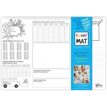 Funny Mat - Çalışma Masam (My Desk - Küçük Boy) - 33,5x48cm