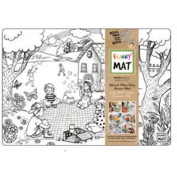 Funny Mat - İlkbahar 33,5 X 48 Cm