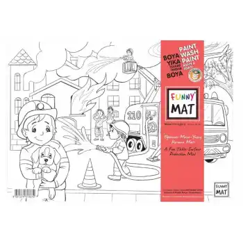 Funny Mat - Mini  İtfaiye