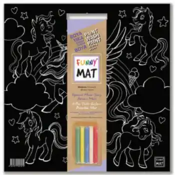 Funny Mat - Unıcorn 40x40cm