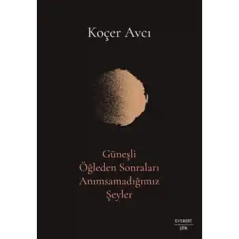 Güneşli Öğleden Sonraları Anımsamadığımız Şeyler