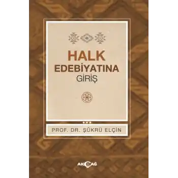 Halk Edebiyatına Giriş