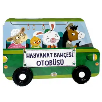 Hayvanat Bahçesi Otobüsü Tekerlekli Kitaplar