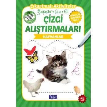 Hayvanlar - Çizgi Alıştırmaları