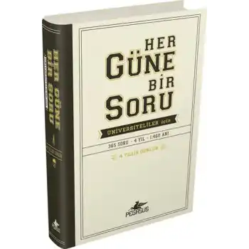 Her Güne Bir Soru: Üniversiteliler İçin (Ciltli)