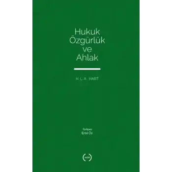 Hukuk Özgürlük ve Ahlak