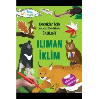 Ilıman İklim - Çocuklar İçin Yaratıcı Etkinliklerle Ekoloji - Kes-Boya-Yapıştır