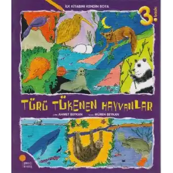 İlk Kitabını Kendin Boya - Türü Tükenen Hayvanlar