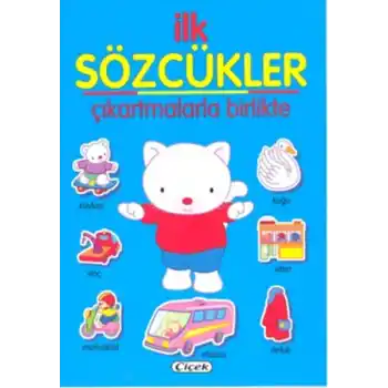 İlk Sözcükler - Çıkartmalarla Birlikte Mavi