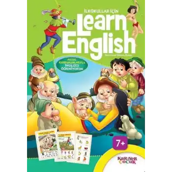 İlkokullar İçin Learn English - Yeşil