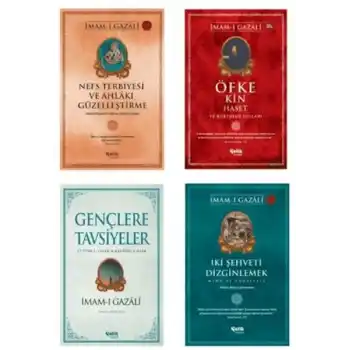 İmam Gazali Nefs Terbiyesi Seti (4 Kitap)