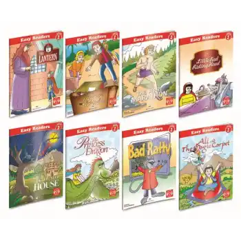İngilizce Hikaye Seti 8 Kitap - Level-1 Karekod Dinlemeli