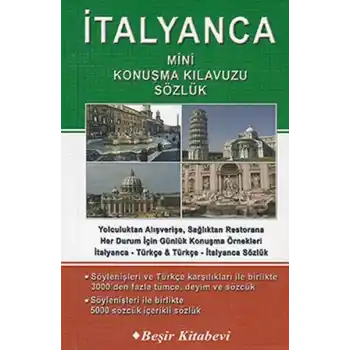 İtalyanca Mini Konuşma Kılavuzu - Sözlük