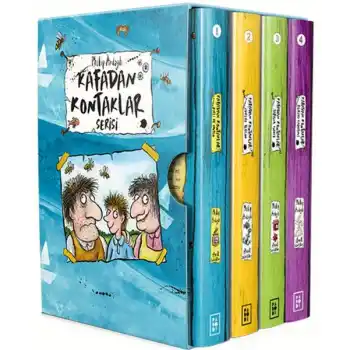Kafadan Kontaklar Serisi - 4 kitap Kutulu Set