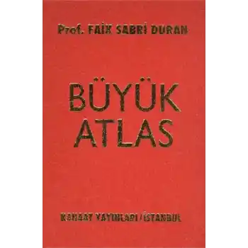 Kanaat Büyük Atlas (Ciltli)
