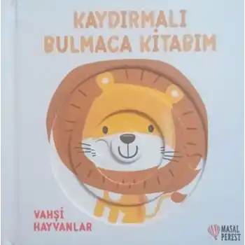 Kaydırmalı Bulmaca Kitabım - Vahşi Hayvanlar