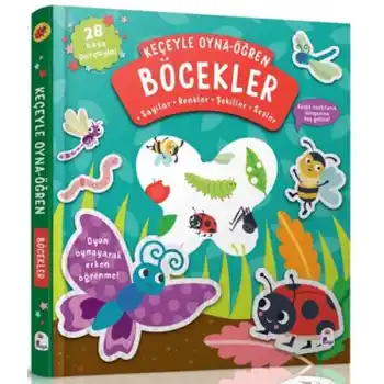Keçeyle Oyna - Öğren Böcekler