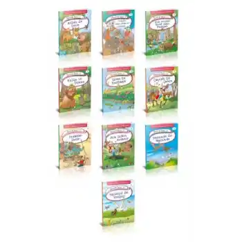 Kelile ve Dimneden Masallar - Güvercin Serisi (10 Kitap Takım)