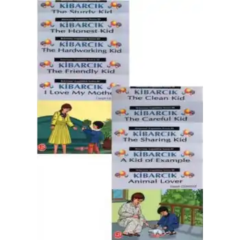 Kibarcık Davranış Kazandırma Dizisi (10 Kitap) - İngilizce