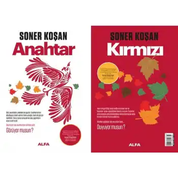 Kırmızı - Anahtar (Çift Taraflı Kitap)