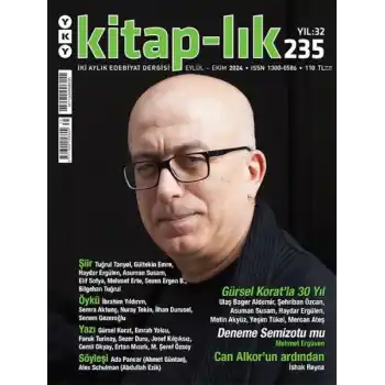 Kitap-lık Sayı 235 Gu¨rsel Korat’la 30 Yıl